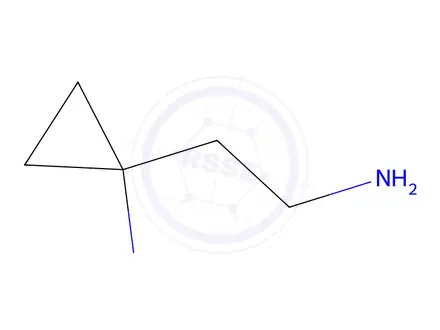 Chemical structure of 1-(2-aminoethyl)-n,n-dimethylcyclopropan-1-amine