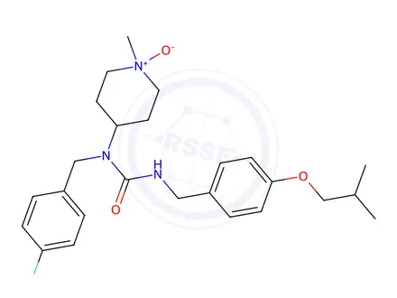 Chemical structure of Pimavanserin N-Oxide