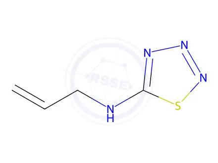 Chemical structure of n-(Prop-2-en-1-yl)-1,2,3,4-thiatriazol-5-amine