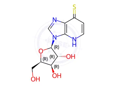 Chemical structure of Ateganosine Impurity 63