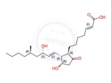 Chemical structure of Limaprost Impurity 3