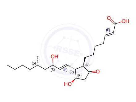 Chemical structure of Limaprost