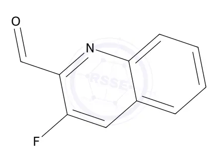 Chemical structure of 3-Fluoroquinoline-2-carbaldehyde
