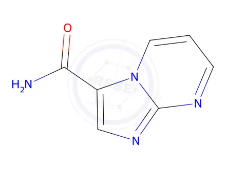 Chemical structure of Imidazo[1,2-a]pyrimidine-3-carboxamide