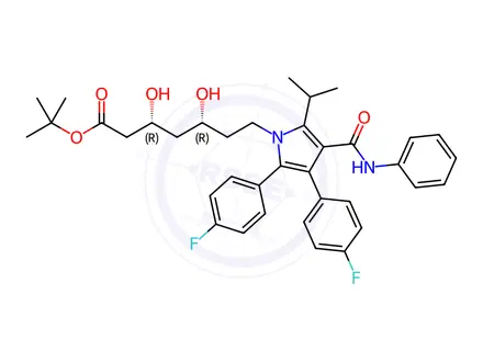 Chemical structure of Atorvastatin Impurity O
