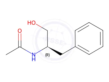 Chemical structure of D-N-Acetylphenylalaninol