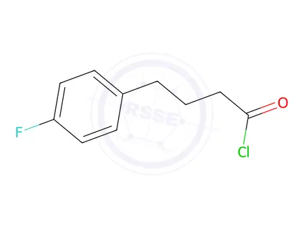 Chemical structure of 4-(4-Fluorophenyl)butanoyl Chloride