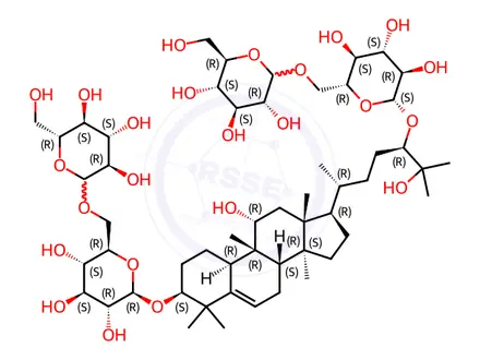 Chemical structure of Mogroside IV-A
