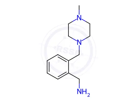 Chemical structure of 2-(4-Methylpiperazin-1-ylmethyl)benzylamine