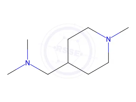 Chemical structure of N,N-Dimethyl(1-methylpiperidin-4-yl)methanamine Dihydrochloride