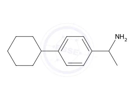 Chemical structure of 1-(4-Cyclohexylphenyl)ethan-1-amine