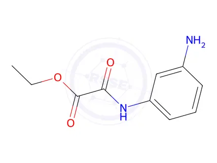 Chemical structure of Ethyl 2-((3-aminophenyl)amino)-2-oxoacetate