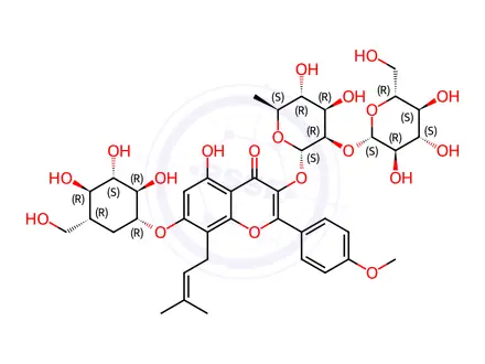 Chemical structure of Epimedin A