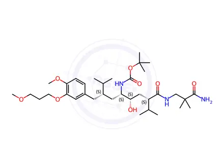 Chemical structure of N-Boc Aliskiren