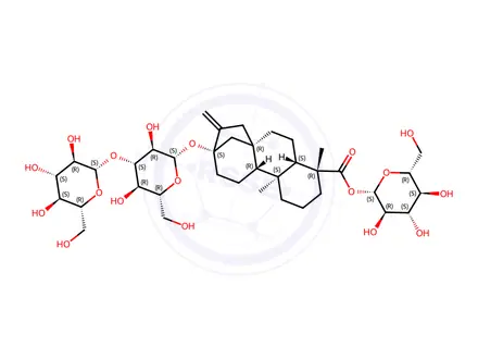 Chemical structure of Rebaudioside G