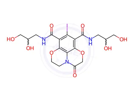 Chemical structure of Ioversol Impurity 3