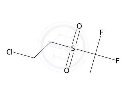 Chemical structure of 1-Chloro-2-trifluoromethanesulfonylethane