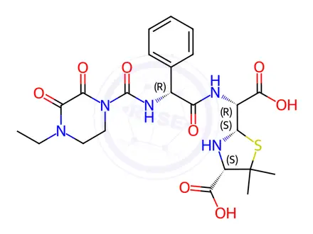 Chemical structure of Piperacillin Impurity 108