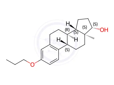 Chemical structure of Estradiol 3-Propyl Ether