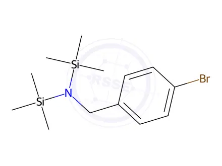 Chemical structure of N-(4-Bromobenzyl)-1,1,1-trimethyl-N-(trimethylsilyl)silanamine