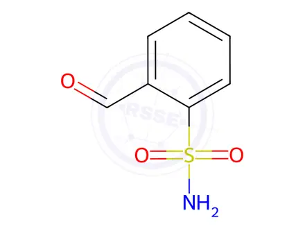 Chemical structure of 2-​Formylbenzenesulfona​mide