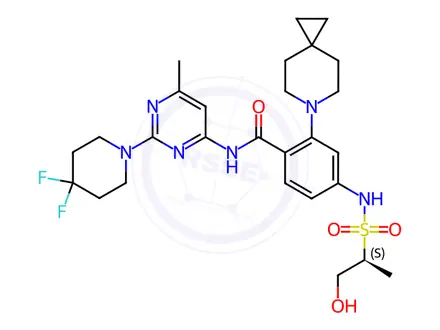 Chemical structure of Sovilnesib Impurity 8