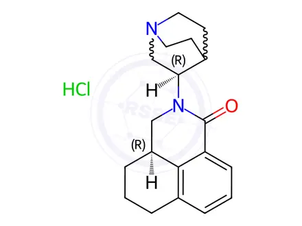 Chemical structure of (R,R)-Palonosetron HCl
