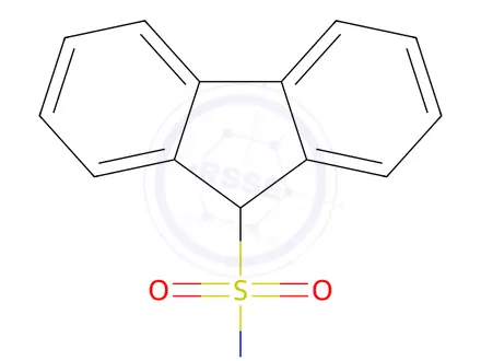 Chemical structure of 9h-Fluorene-9-sulfonamide