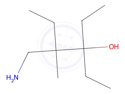 Chemical structure of 4-(Aminomethyl)-3-ethyl-4-methylhexan-3-ol