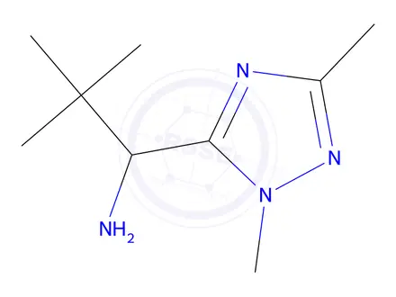 Chemical structure of 1-(1,3-Dimethyl-1h-1,2,4-triazol-5-yl)-2,2-dimethylpropan-1-amine