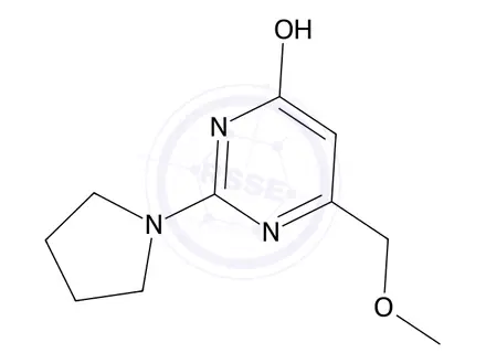 Chemical structure of 6-(Methoxymethyl)-2-(pyrrolidin-1-yl)pyrimidin-4-ol