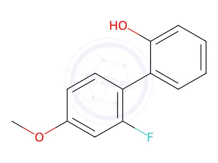 Chemical structure of 2-(2-Fluoro-4-methoxyphenyl)phenol