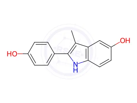 Chemical structure of Bazedoxifene Impurity 25
