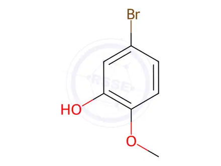 Chemical structure of 5-Bromo-2-methoxyphenol