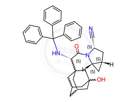 Chemical structure of Saxagliptin Impurity 170
