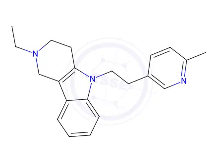Chemical structure of Dimebon Impurity 100