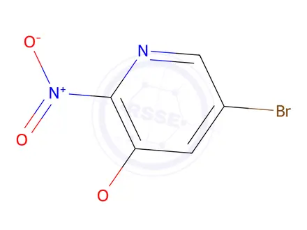 Chemical structure of 5-Bromo-3-methoxy-2-nitropyridine