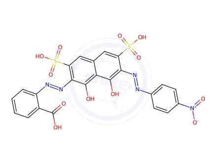Chemical structure of Carboxynitrazo