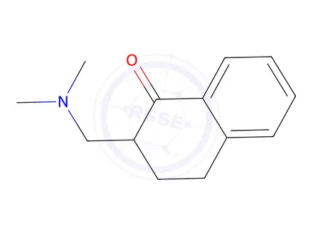 Chemical structure of 2-((Dimethylamino)methyl)-3,4-dihydronaphthalen-1(2H)-one