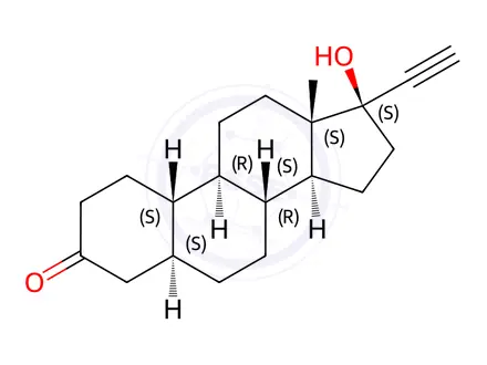 Chemical structure of Norethindrone Impurity 10