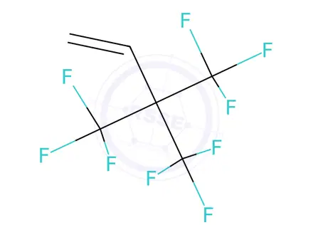 Chemical structure of 5,5,5-Trifluoro-4,4-bis(trifluoromethyl)pent-1-ene