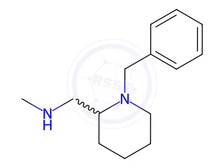 Chemical structure of 1-(1-Benzylpiperidin-2-yl)-N-methylmethanamine
