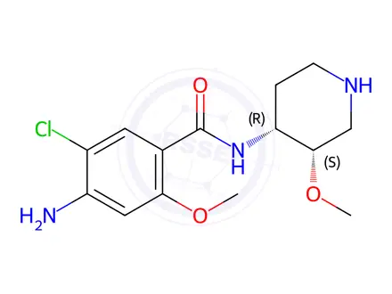 Chemical structure of Cisapride Impurity 13