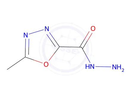 Chemical structure of 5-Methyl-1,3,4-oxadiazole-2-carbohydrazide