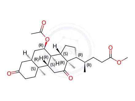 Chemical structure of Obeticholic Acid Impurity 109