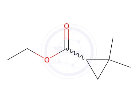 Chemical structure of Ethyl 2,2-dimethylcyclopropanecarboxylate