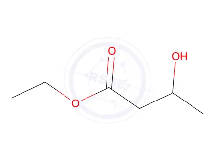 Chemical structure of Ethyl 3-Hydroxybutyrate