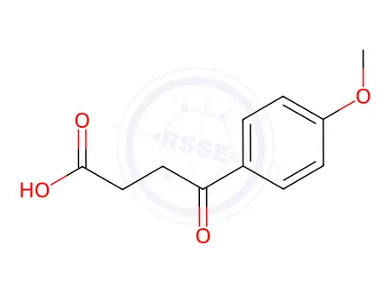 Chemical structure of 3-(4-Methoxybenzoyl)propionic acid