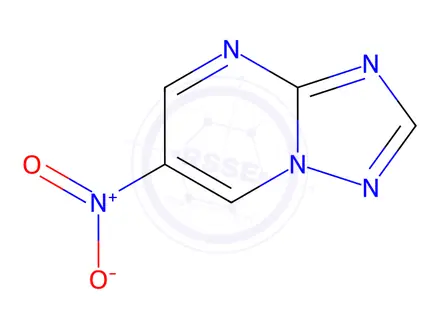 Chemical structure of 6-Nitro-[1,2,4]triazolo[1,5-a]pyrimidine