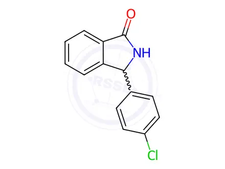 Chemical structure of 3-(4-Chlorophenyl)-1-isoindolinone